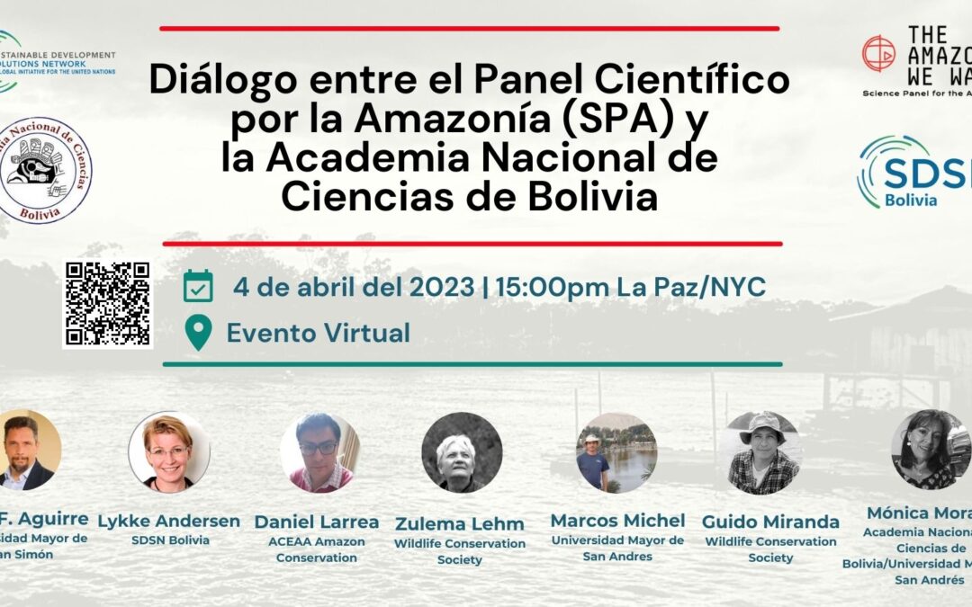 Diálogo entre el Panel Científico por la Amazonía y la Academia Nacional de Ciencias de Bolivia